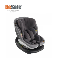 【BeSafe】6個月-4歲 ISOfix 雙向兒童成長型汽座 最新I-Size標準(精靈灰)