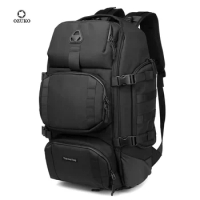 OZUKO Men's Large Capacity Travel Backpack Outdoor Waterproof Tactical Camouflage Mountaineering Backpacks For 15.6" Laptop