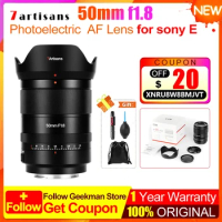 7artisans 50mm F1.8 Large Aperture STM Auto Focus Full-Frame Standard Prime Lens For Sony FE ZVE10 6400 A7C II A7R II A7SII A7R