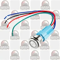 Saklar Switch Motor Premium Look 1 - 3 Button Lampu Strobo Sirene Tembak Foglamp Lamp Feniex Whelen 