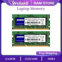 DDR3 Ram Memory 2G 4GB 8GB 16GB 1333MHZ DDR3L PC3-10600S 1600MHZ 12800S Laptop Notebook 204pin 1.35V 1.5V SODIMM CL11 Unbuffered