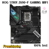 For ROG STRIX Z690-F GAMING WIFI Motherboard 128GB HDMI PCI-E5.0 LGA 1700 DDR5 ATX Z690 Mainboard 100% Tested Fully Work