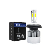 20pcs Automobile Car Led Headlamp S2 Three Side H4 Near Far Integrated Lamp H7h11 Bulb 9005 Super Bright