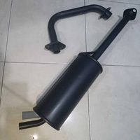 Knalpot Viar set leher knalpot viar roda 3 set / ecer TIPE 2015 KEATAS RODA 3 VIAR HANYA TABUNG