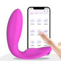 Wearable heating Dildo Vibrator for Women Vibrator Wireless APP Remote Control Vibrating Panties Sex Toys for Couple