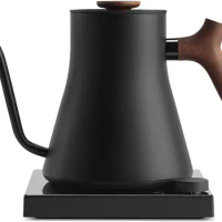 Fellow Stagg EKG Pro Studio Electric Gooseneck Kettle - Pour-Over Coffee and Tea Pot, Stainless Steel, Quick Heating,