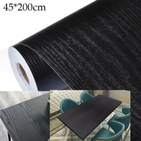 Pelekat Ira Hitam Tulen Kalis Air, Pelekat sendiri, 45 * 200cm, G9C0