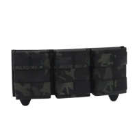 KYWI Style Tactical 5.56 M4 Molle Triple Magazine Pouch Military Hunting Airsoft Mag Pouch Holster