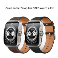 Cow Leather Strap For OPPO Watch4 Pro Replacement Sport watchband For Oppo Watch 4 Pro SmartWatch 22mm Bracelet Woman Men Belt