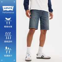 Levi s 男款 405低腰膝上彈性牛仔短褲