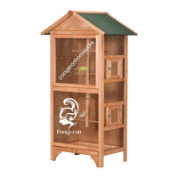 Kandang Burung Kayu Outdoor Minimalis | Pangeran Bird House