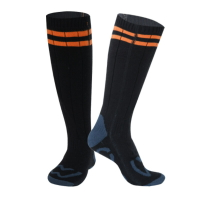新款加熱襪充電冬季防寒保暖發熱暖腳襪戶外滑雪騎行電加熱襪