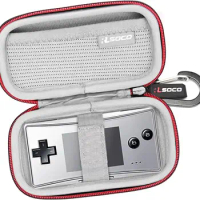 Game Boy Micro Carrying Bag, Storage Organizer Hard Cover Travel Case for Nintendo Game Boy Micro Portable Handheld Game Console