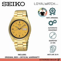 Jam Tangan Seiko 5 Pria SNXL72K1 Sports Gold Stainless Steel Original Garansi Resmi