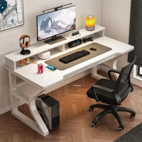 Modern Metal Computer Desks Office Furniture Home Desktop Office Desk and Chair Set Simple Student Writing Desk New Gaming Table