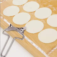 Stainless Steel Dough Press Dumpling Wrapper Maker Dumpling Wrapper Mould Ravioli Cooking Pastry Tool