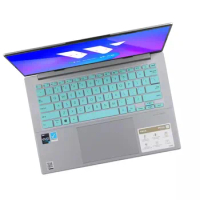 TPU Laptop Keyboard Cover Skin For ASUS Zenbook Flip 14" OLED UP3404 UP3404V UP3404VA / Vivobook S 14 OLED K5404 K5404VA K5404V
