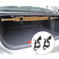 Car Rear Trunk Mounting Bracket Automobile Trunk Organizer for Umbrella Hanging Hook Towel Hook Umbrella Holder 2pcs/set