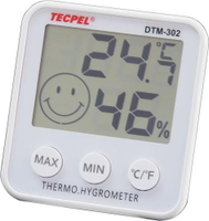 泰菱電子◆溫濕度計 DTM-302 TECPEL (限時特價買一送一)