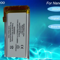 5pcs/lot 3.7V Li-ion Polymer Replacement Battery for iPod Nano 4th 4th Gen