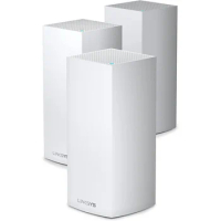 Linksys Velop WiFi 6 Router Home WiFi Mesh System, Tri-Band, 8,100 Sq. ft Coverage, 120 Devices, Speeds up to (AX4200) 4.2Gbps