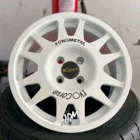 velg mobil EVO CORSE RALLY ring 15 lebar 7 pcd 4x100 et 40 velg racing ring 15 untuk mobil brio jazz