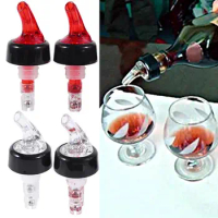 1/3pcs Automatic Pourer Decanter Liquor Spirit Nip Measure Wine Cocktail Dispenser Barware Wine Pourer Liquor Accessories