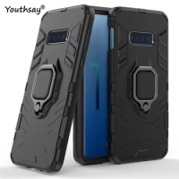 For Samsung Galaxy S10e Case Magnetic Finger Ring Kickstand Hard Phone Case For Galaxy S10e Cover For Galaxy S10E Case