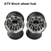 8 Inch Wheel Hub ATV Aluminum Rims Use19X7.00-8 Tyre 20x7-8 21x7-8 Vacuum Tires for Go-kart Four Wheel Motorcycle