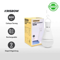 Lampu Emergency Bohlam LED 10 Watt Cool Daylight - Putih (Best Quality)