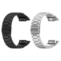 For Garmin Forerunner 35/30 20MM Steel Watch Strap Replacement Watch Band Strap Stainless Steel Watch Strap
