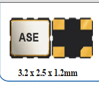 (1PCS) ASE-42.4875/45.1584/13.600/148.500/156.250/180.000/150.000/200.000MHZ-LR-T 3.2MM*2.5MM CMOS CRYSTAL CLOCK OSCILLATOR