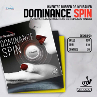 Karet Bat Tenis Meja Pingpong Dr. Neubauer Dominance Spin Original