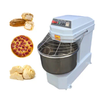 Professional Spiral Mixer 80 Liters Dough Mixer Stainless Steel Baking Equipments Commercial Bread Flour Dough Mixing Machine