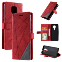 New Capa For Motorola Moto E7 Power E 7 Edge S 5G Flip Case Business Leather Card Slot Phone Funda For Motorola E7 Plus Wallet C