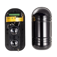 Two Beams 2 Beams Infrared Detector Alarm ABT-100 Perimeter Alarm Anti-Glare Up to 50000LUX