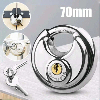 70mm Gembok Bulat Gembok Unik Gembok Anti Maling Gembok Pagar Stainless Steel Gembok Gerbang Gembok 