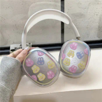 Cute Cartoon rabbit bunny Case for AirPods Max Headphone,Clear Soft TPU Skin Anti-Scratch,Ultra Protective Cover for AirPod Max