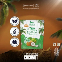 WoCA Thin Cookies Coconut Pouch 33 Gram