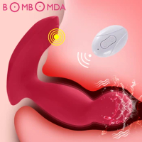 Remote Vibrators For Women Male Prostate Massager Wearable Dildo Automatic Vagina Massager G Spot Clitoris Stimulate Masturbator