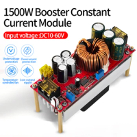 1500W/1800W 30/40A DC-DC Boost Converter Step Up Power Supply Module 10-60V to 12-90V adjustable voltage charger