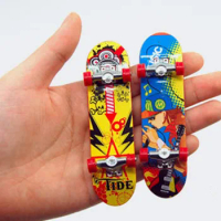 2pcs High Quality Cute Party Favor Kids children Mini Finger Board Fingerboard Alloy Skate Boarding Toys Gift