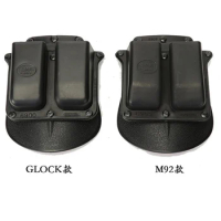 Tactical Gear Mag Pouch 6900 Fit For Glock Paddle Style Molle Double Magazine Pouch 6909 For M92 Airsoft Case Waist Clip Holder