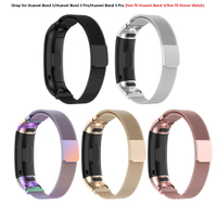 HWBD】 Huawei Band 3 / Band 3 pro / Band 4 pro 不銹鋼錶帶更換配件 (不