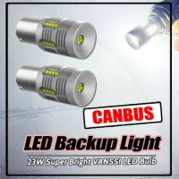 2800LM BA15S P21W LED Bulb VANSSI 1156 7506 1141 Single Polar LED Canbus Error Free for Car Backup Lamp Super Bright 23W White