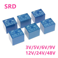 Reka bentuk geganti baharu, 1 keping, SRD -05V, 06V, 09V, 12V, 24V, 48VDC -SL-C, Geganti kuasa, 10A,