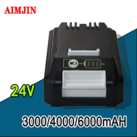 Li-ion Rechargeable Battery Replacement 24V 3.0/4.0/6.0Ah For Greenworks Tools Compatible 20352 22232