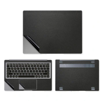 Black Carbon Laptop Sticker for Xiaomi Mi Notebook Air 12 13 RedmiBook 13 14 16 Vinyl Decal Laptop Skin for Xiaomi Pro 15.6 Gtx