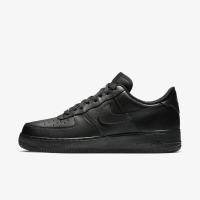NIKE 耐吉 Air Force 1 07 男 休閒鞋 經典 AF1 皮革 運動 休閒 穿搭 全黑(CW2288-001)