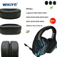 New Upgrade Replacement Ear Pads for Logitech G933 G633 G433 G533 G430 G930 G230 G231 G233 G332 G935 G635 G432/ G Pro/ G Pro X